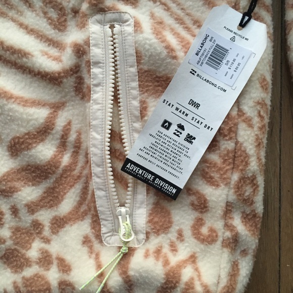 NWT Billabong Switchback Fleece Jacket - Picture 10 of 10